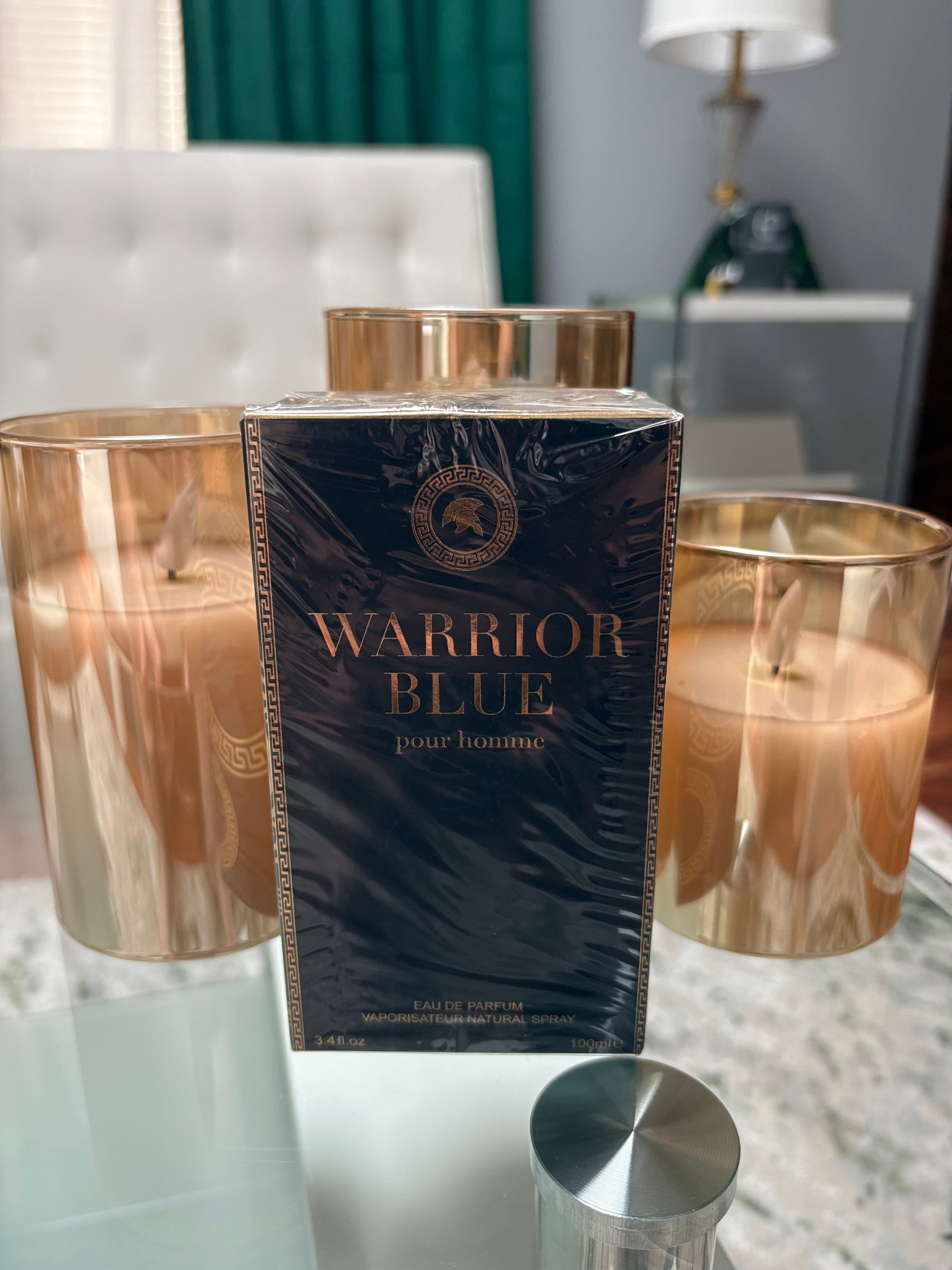 WARRIOR BLUE POUR HOMME 3.4 oz
